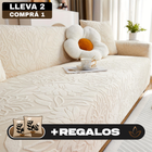 Funda para Sofá Floral en Poliéster y Elastano