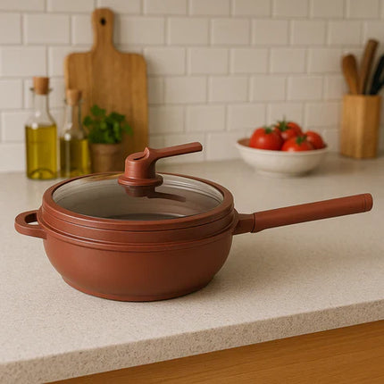 Frigideira Multifuncional en Cerámica y a Prueba de Explosiones