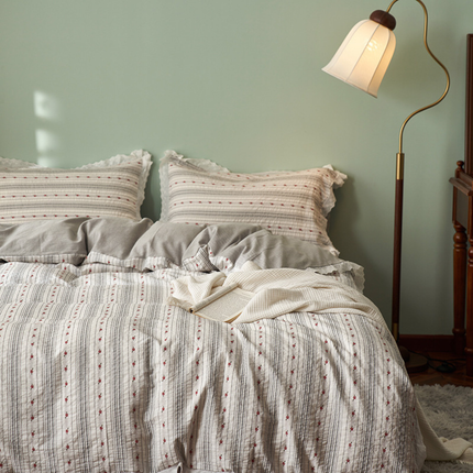 Ropa de Cama Completa Estampada en Algodón y Poliéster