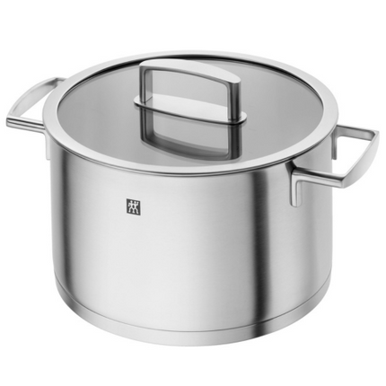 Olla Cocina Real en Acero Inoxidable Premium Antiadherente con Revestimiento Triplo