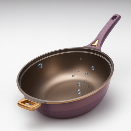 Sartén Antiadherente Premium con Revestimiento Duradero, Cocción Uniforme y Limpieza Fácil