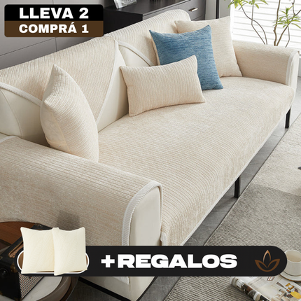 Funda de Sofá Completa en Algodón y Poliéster