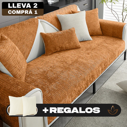 Funda de Sofá Completa en Algodón y Poliéster