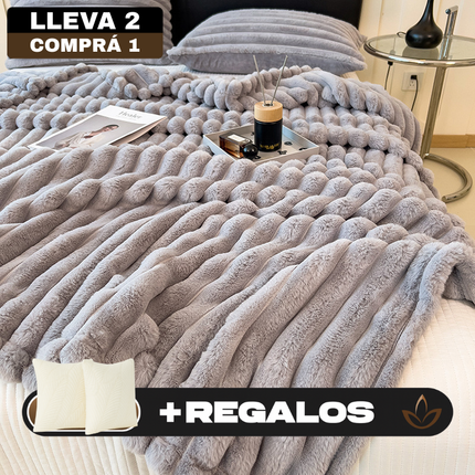 ¡Promo! Frazada 100% Algodón Premium